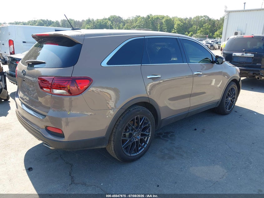 2020 Kia Sorento VIN 5XYPGDA50LG617859 IAAI salvage auction — WATER/FLOOD, Mv-907A (New York), sold $1,950 on 2026-07-28 (photo 4)
