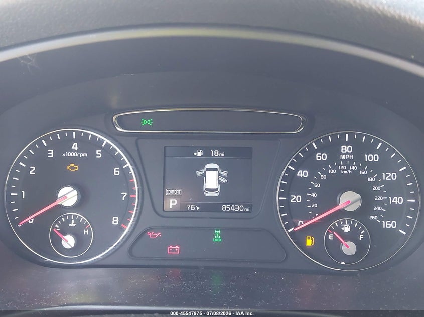 2020 Kia Sorento VIN 5XYPGDA50LG617859 IAAI salvage auction — WATER/FLOOD, Mv-907A (New York), sold $1,950 on 2026-07-28 (photo 7)