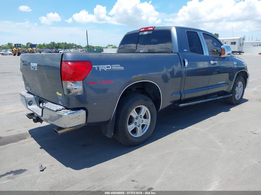 2008 Toyota Tundra VIN 5TFRV54188X048454 IAAI salvage auction — REAR END, Clear (Florida), sold $3,100 on 2026-07-20 (photo 4)