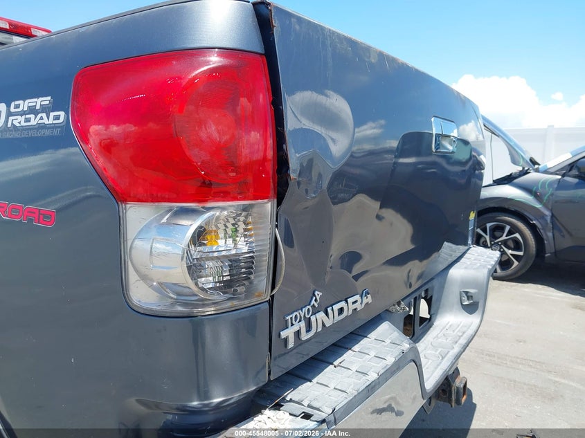 2008 Toyota Tundra VIN 5TFRV54188X048454 IAAI salvage auction — REAR END, Clear (Florida), sold $3,100 on 2026-07-20 (photo 6)