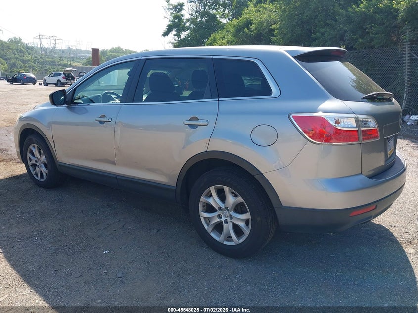 2012 Mazda Cx-9 VIN JM3TB3CV9C0363862 IAAI salvage auction — NORMAL WEAR, Clear (Pennsylvania), sold $475 on 2026-07-31 (photo 3)