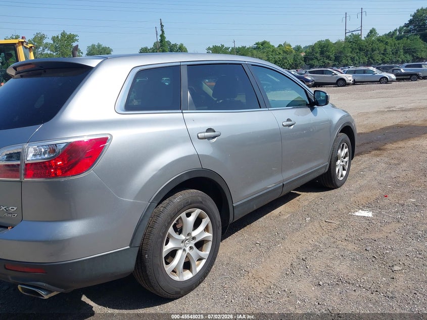 2012 Mazda Cx-9 VIN JM3TB3CV9C0363862 IAAI salvage auction — NORMAL WEAR, Clear (Pennsylvania), sold $475 on 2026-07-31 (photo 4)