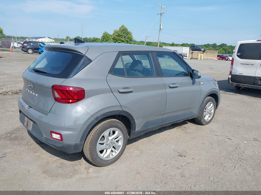 2021 Hyundai Venue VIN KMHRB8A36MU096297 IAAI salvage auction — LEFT FRONT, Salvage Title, sold $3,250 on 2026-08-01 (photo 4)