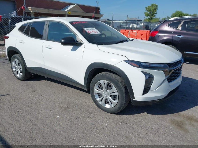 2024 Chevrolet Trax VIN KL77LFE24RC208412 IAAI salvage auction — UNDERCARRIAGE, Original (Texas), sold $4,150 on 2026-07-29 (photo 1)