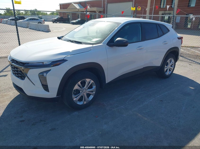2024 Chevrolet Trax VIN KL77LFE24RC208412 IAAI salvage auction — UNDERCARRIAGE, Original (Texas), sold $4,150 on 2026-07-29 (photo 2)