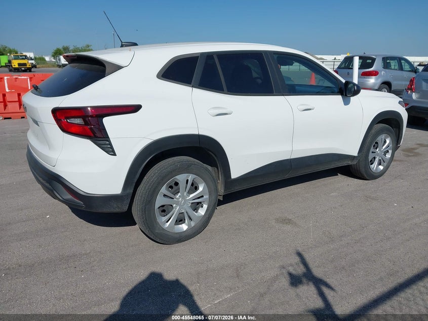 2024 Chevrolet Trax VIN KL77LFE24RC208412 IAAI salvage auction — UNDERCARRIAGE, Original (Texas), sold $4,150 on 2026-07-29 (photo 4)