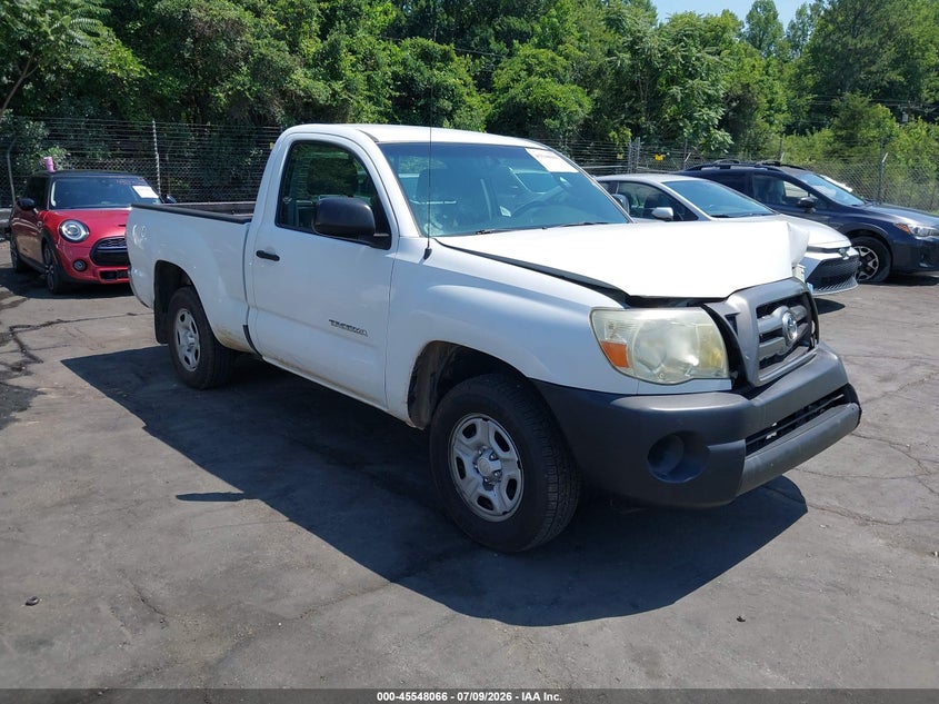 2009 Toyota Tacoma VIN 5TENX22N39Z621915 IAAI salvage auction — LEFT FRONT, Salvage (North Carolina), sold $1,050 on 2026-07-30 (photo 1)