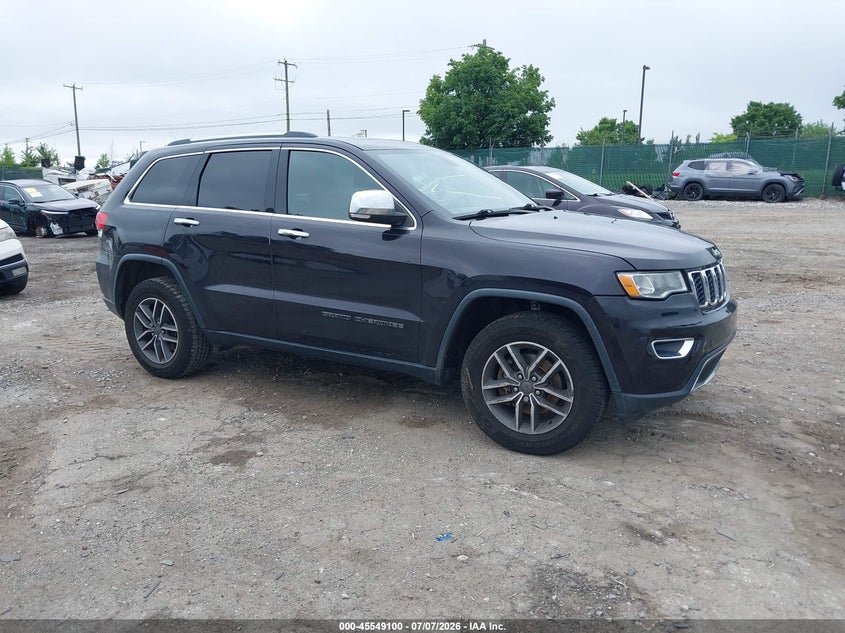 2019 Jeep Grand cherokee VIN 1C4RJFBG3KC537917 IAAI salvage auction — LEFT FRONT, Wait Title, sold $4,000 on 2026-09-11 (photo 1)