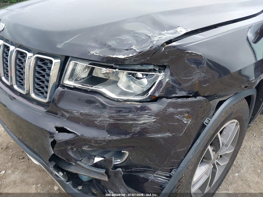 2019 Jeep Grand cherokee VIN 1C4RJFBG3KC537917 IAAI salvage auction — LEFT FRONT, Wait Title, sold $4,000 on 2026-09-11 (photo 6)