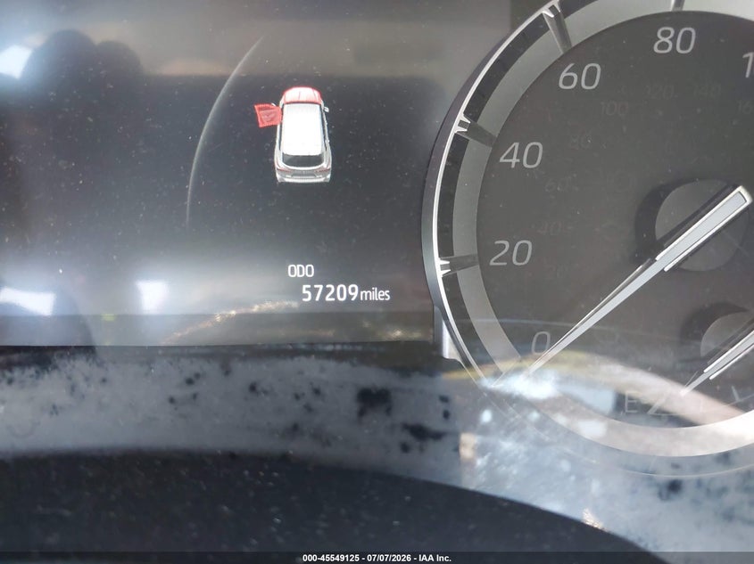 2022 Toyota Highlander VIN 5TDGZRAH7NS123604 IAAI salvage auction — SIDE, Salvage (Mississippi), sold $9,300 on 2026-07-29 (photo 7)