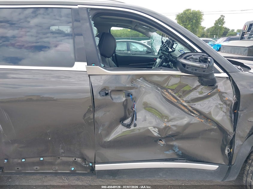 2025 Kia Telluride VIN 5XYP6DGC1SG690035 IAAI salvage auction — SIDE, Clear (Texas), sold $15,700 on 2026-07-20 (photo 6)