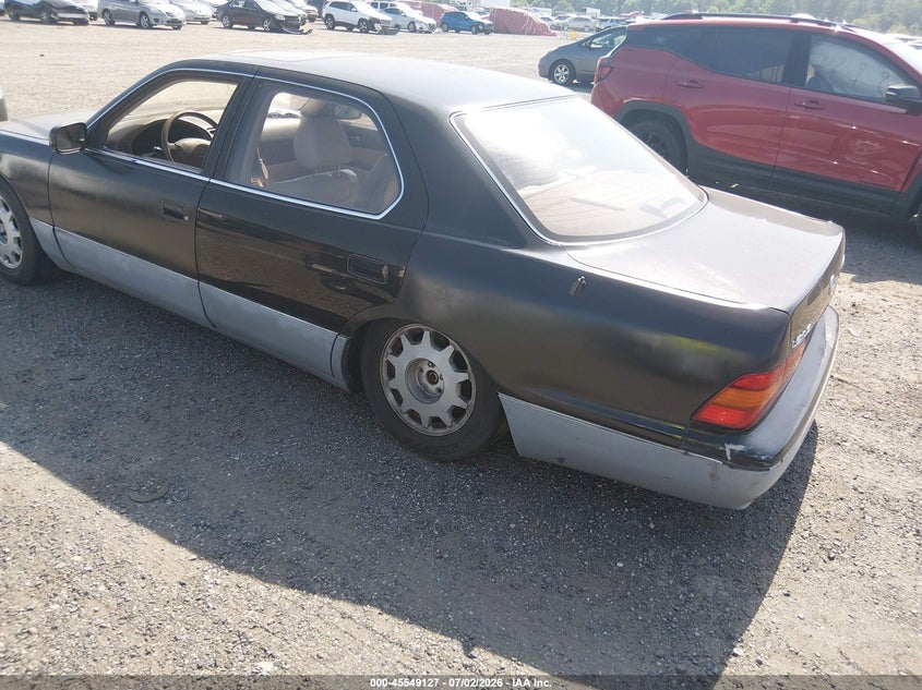 1996 Lexus Ls 400 VIN JT8BH22F6T0064688 IAAI salvage auction — NORMAL WEAR, Clear (Delaware), sold $225 on 2026-07-27 (photo 3)