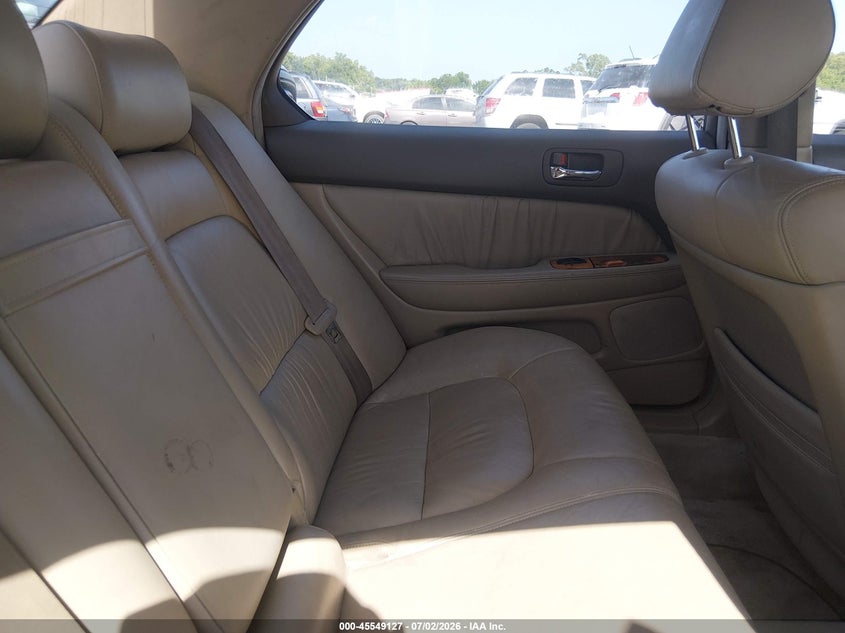 1996 Lexus Ls 400 VIN JT8BH22F6T0064688 IAAI salvage auction — NORMAL WEAR, Clear (Delaware), sold $225 on 2026-07-27 (photo 8)