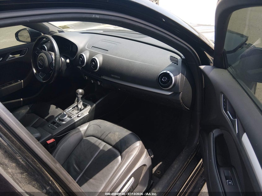 2016 Audi A3 VIN WAUB8GFF4G1059995 IAAI salvage auction — FRONT & REAR, Salvage (Maine), sold $500 on 2026-09-28 (photo 5)