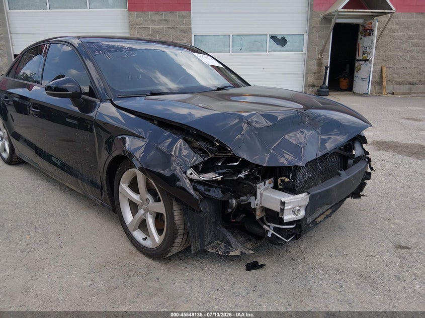 2016 Audi A3 VIN WAUB8GFF4G1059995 IAAI salvage auction — FRONT & REAR, Salvage (Maine), sold $500 on 2026-09-28 (photo 6)