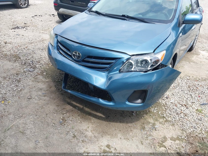 2013 Toyota Corolla VIN 5YFBU4EEXDP154350 IAAI salvage auction — FRONT & REAR, Salvage (Ohio), sold $1,550 on 2026-07-28 (photo 6)