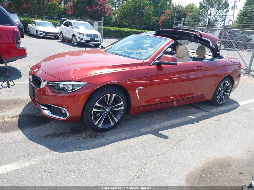 2020 BMW 4er VIN WBA4Z3C05L5N91662 IAAI salvage auction — ROOF, Salvage (North Carolina), sold $15,225 on 2026-08-03 (photo 2)