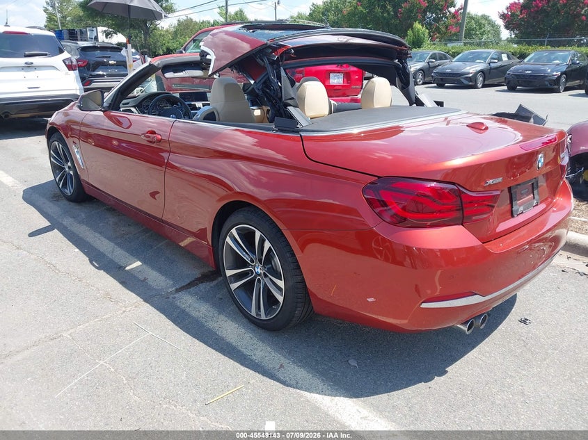 2020 BMW 4er VIN WBA4Z3C05L5N91662 IAAI salvage auction — ROOF, Salvage (North Carolina), sold $15,225 on 2026-08-03 (photo 3)