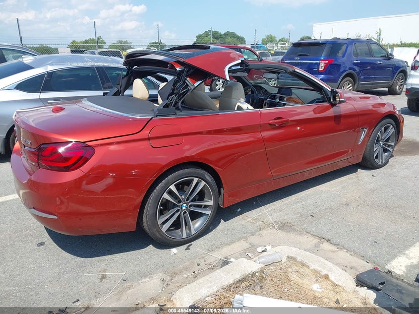 2020 BMW 4er VIN WBA4Z3C05L5N91662 IAAI salvage auction — ROOF, Salvage (North Carolina), sold $15,225 on 2026-08-03 (photo 4)