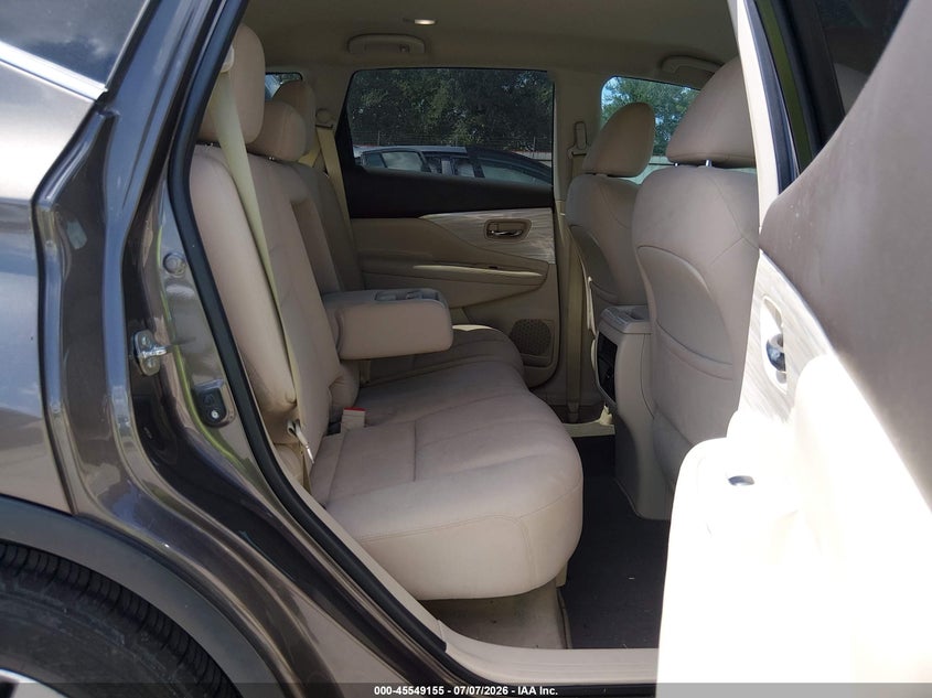 2015 Nissan Murano VIN 5N1AZ2MG2FN285403 IAAI salvage auction — FRONT END, Wait Title, sold $2,050 on 2026-08-25 (photo 8)