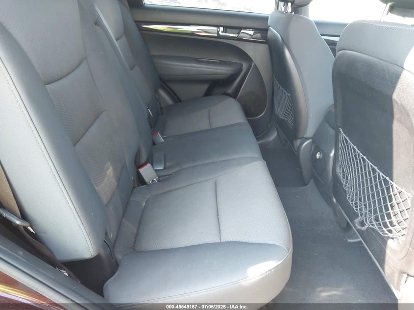 2013 Kia Sorento VIN 5XYKT4A68DG324355 IAAI salvage auction — UNKNOWN, Clear (North Carolina), sold $725 on 2026-07-18 (photo 8)