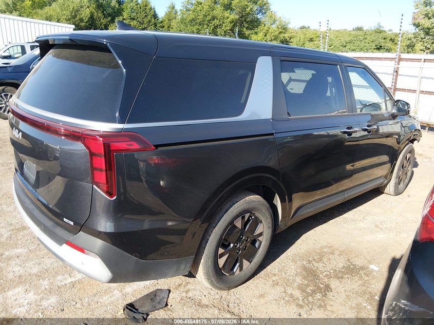2026 Kia Carnival VIN KNDNB5KA8T6118916 IAAI salvage auction — FRONT END, Enterprise Vehicles Clear Only (Ohio), sold $19,400 on 2026-07-29 (photo 4)