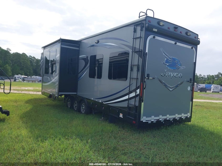 2016 Jayco Seismic VIN 1UJCJSCV4G19H0107 IAAI salvage auction — WATER/FLOOD, Certificate Of Destruction (Louisiana), sold $8,450 on 2026-08-14 (photo 3)