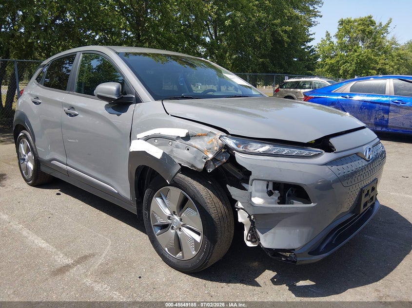 2021 Hyundai Kona VIN KM8K33AG3MU127333 IAAI salvage auction — FRONT & REAR, Original (West Virginia), sold $5,900 on 2026-07-13 (photo 1)