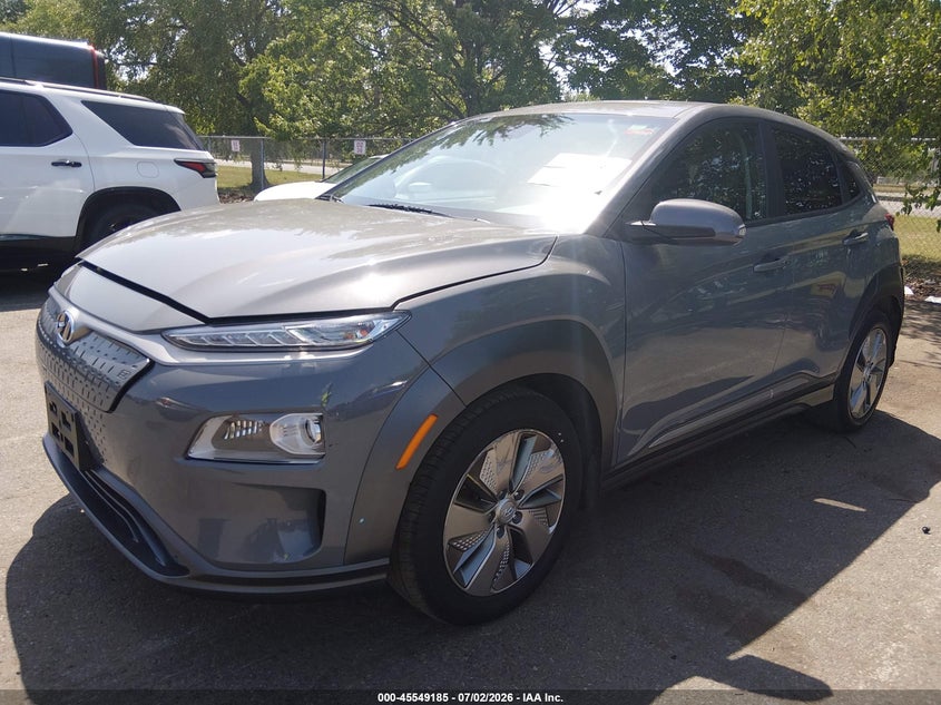 2021 Hyundai Kona VIN KM8K33AG3MU127333 IAAI salvage auction — FRONT & REAR, Original (West Virginia), sold $5,900 on 2026-07-13 (photo 2)