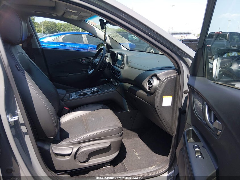 2021 Hyundai Kona VIN KM8K33AG3MU127333 IAAI salvage auction — FRONT & REAR, Original (West Virginia), sold $5,900 on 2026-07-13 (photo 5)
