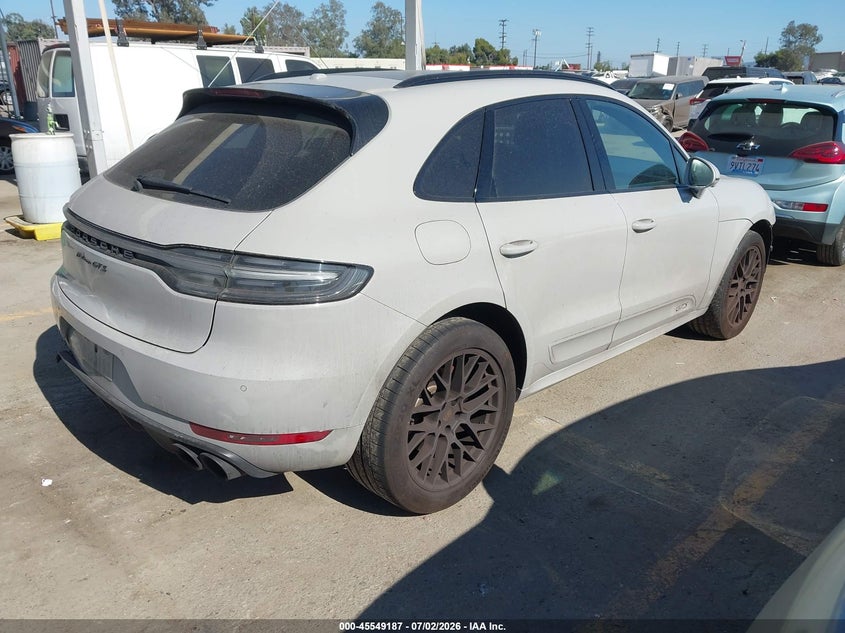 2021 Porsche Macan VIN WP1AG2A55MLB50436 IAAI salvage auction — FRONT END, Salvage Title, sold $11,100 on 2026-07-29 (photo 4)