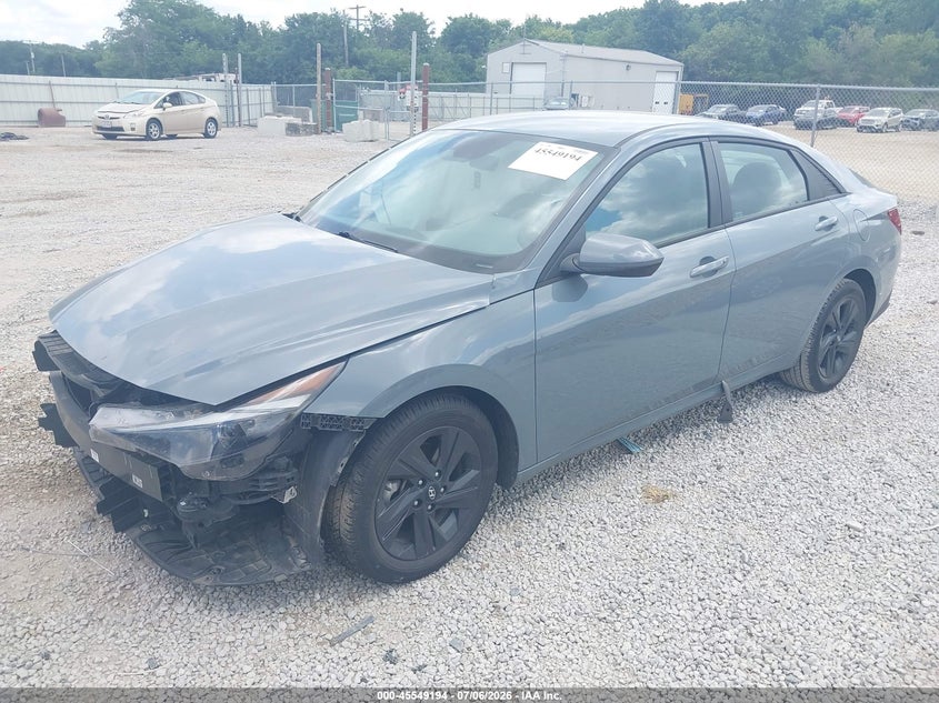 2023 Hyundai Elantra VIN KMHLM4AJ1PU038061 IAAI salvage auction — SIDE, Salvage Title, sold $3,600 on 2026-08-02 (photo 2)