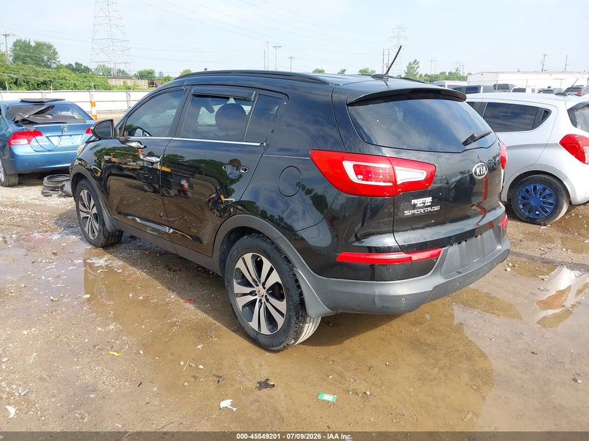 2012 Kia Sportage VIN KNDPC3A2XC7213153 IAAI salvage auction — FRONT END, Salvage (Ohio), sold $1,200 on 2026-07-23 (photo 3)