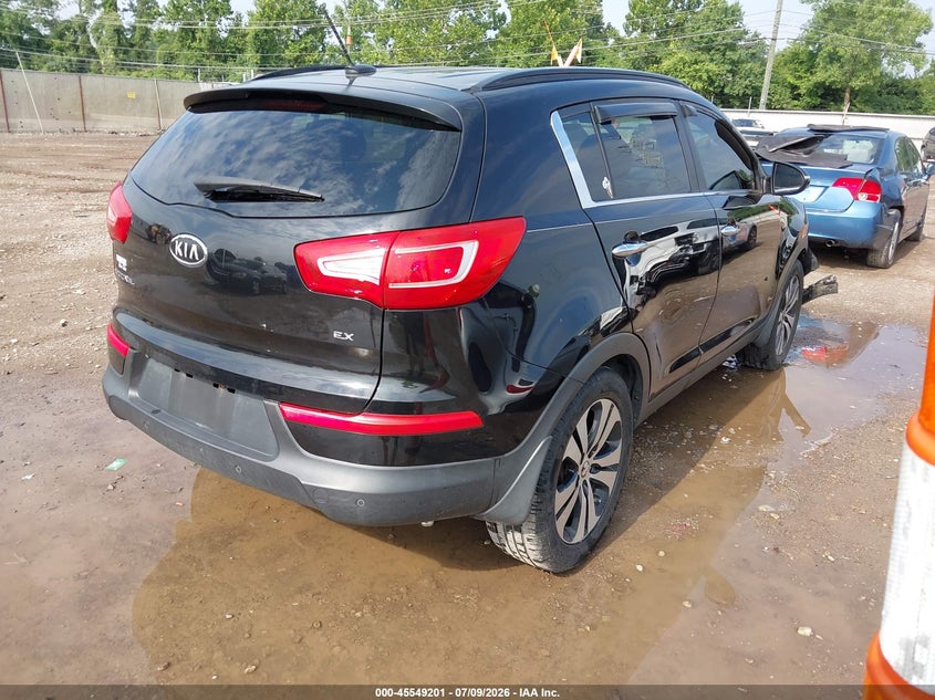 2012 Kia Sportage VIN KNDPC3A2XC7213153 IAAI salvage auction — FRONT END, Salvage (Ohio), sold $1,200 on 2026-07-23 (photo 4)