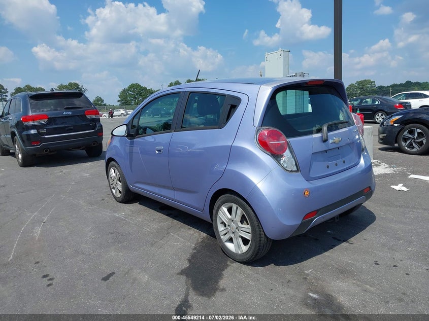 2015 Chevrolet Spark VIN KL8CD6S9XFC741868 IAAI salvage auction — NORMAL WEAR, Repossession Paperwork (Georgia), sold $375 on 2026-07-22 (photo 3)