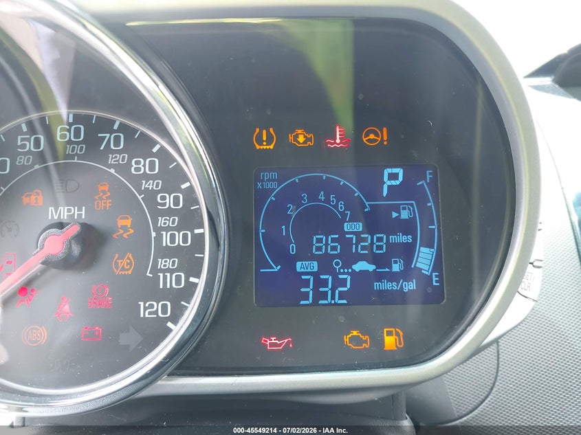 2015 Chevrolet Spark VIN KL8CD6S9XFC741868 IAAI salvage auction — NORMAL WEAR, Repossession Paperwork (Georgia), sold $375 on 2026-07-22 (photo 7)