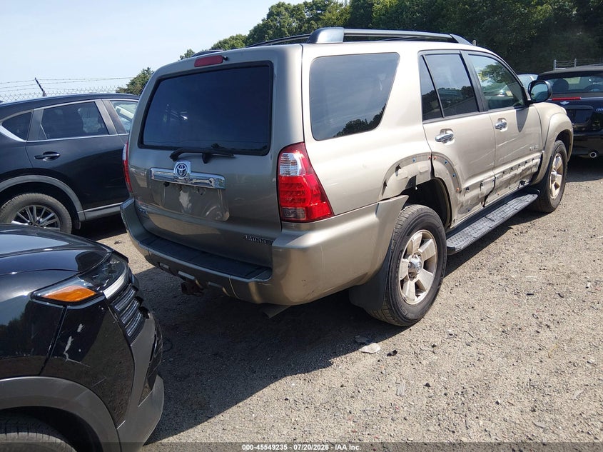2006 Toyota 4runner VIN JTEBU14RX60079578 IAAI salvage auction — SIDE, Clear (Massachusetts), sold $1,750 on 2026-07-24 (photo 4)