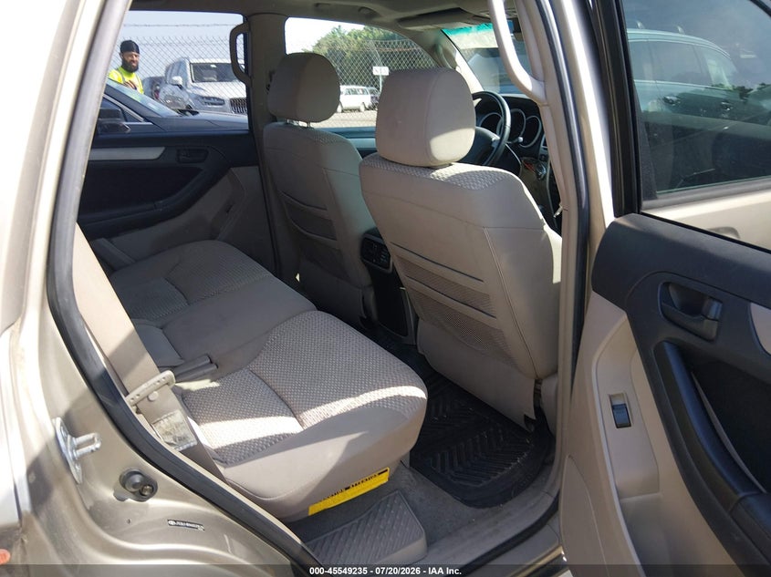 2006 Toyota 4runner VIN JTEBU14RX60079578 IAAI salvage auction — SIDE, Clear (Massachusetts), sold $1,750 on 2026-07-24 (photo 8)