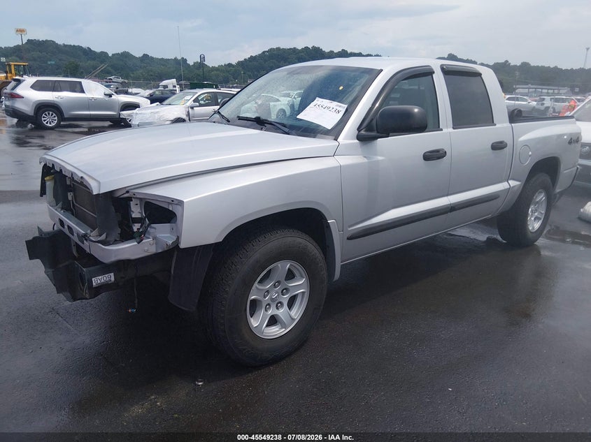 2005 Dodge Dakota VIN 1D7HW48K95S289590 IAAI salvage auction — FRONT END, Salvage (Missouri), sold $975 on 2026-07-31 (photo 2)