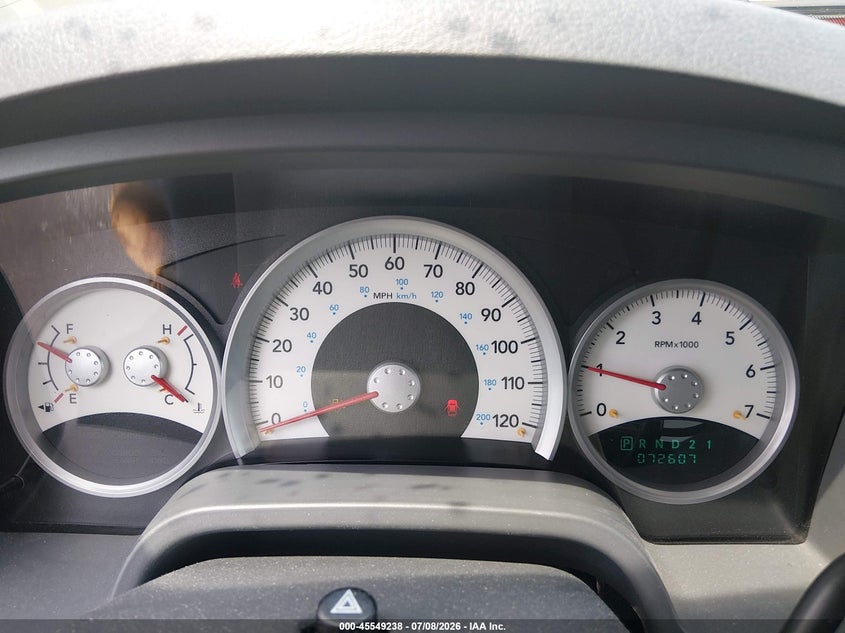 2005 Dodge Dakota VIN 1D7HW48K95S289590 IAAI salvage auction — FRONT END, Salvage (Missouri), sold $975 on 2026-07-31 (photo 7)