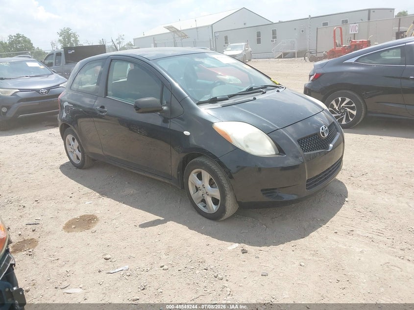 2007 Toyota Yaris VIN JTDJT923275095407 IAAI salvage auction — SIDE, Salvage (Ohio), sold $525 on 2026-07-30 (photo 1)
