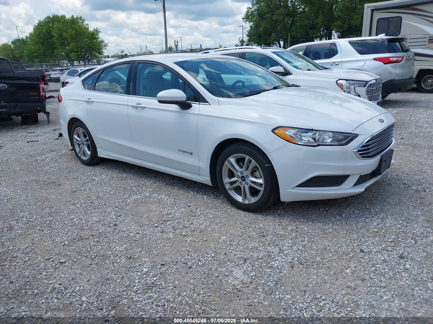 2018 Ford Fusion VIN 3FA6P0UU8JR141991 — IAAI salvage auction photo