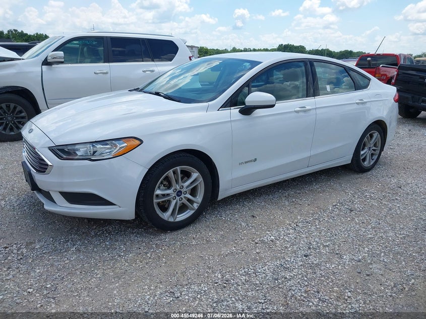 2018 Ford Fusion VIN 3FA6P0UU8JR141991 IAAI salvage auction — NORMAL WEAR, Sf97 (Missouri), sold $12,550 on 2026-09-03 (photo 2)