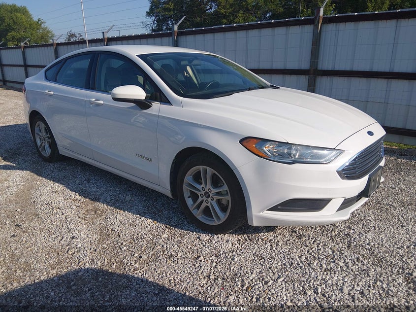 2018 Ford Fusion VIN 3FA6P0UU6JR141990 — IAAI salvage auction photo