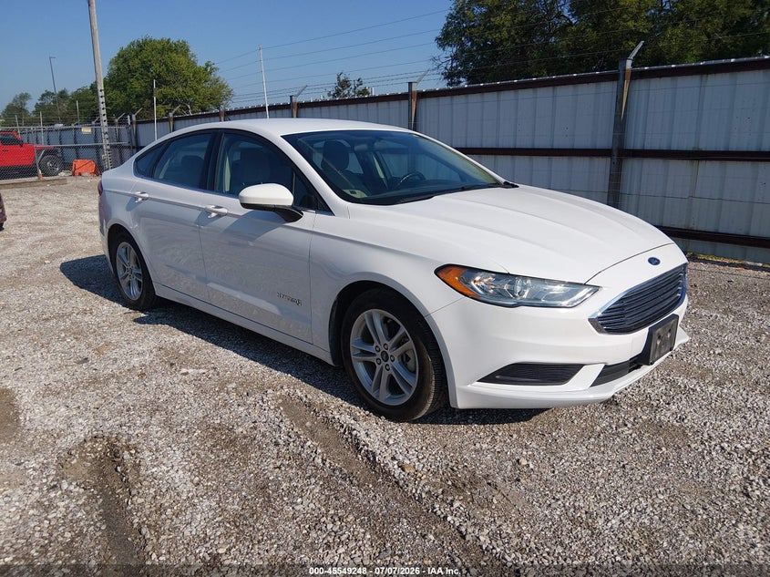 2018 Ford Fusion VIN 3FA6P0UU8JR141988 — IAAI salvage auction photo