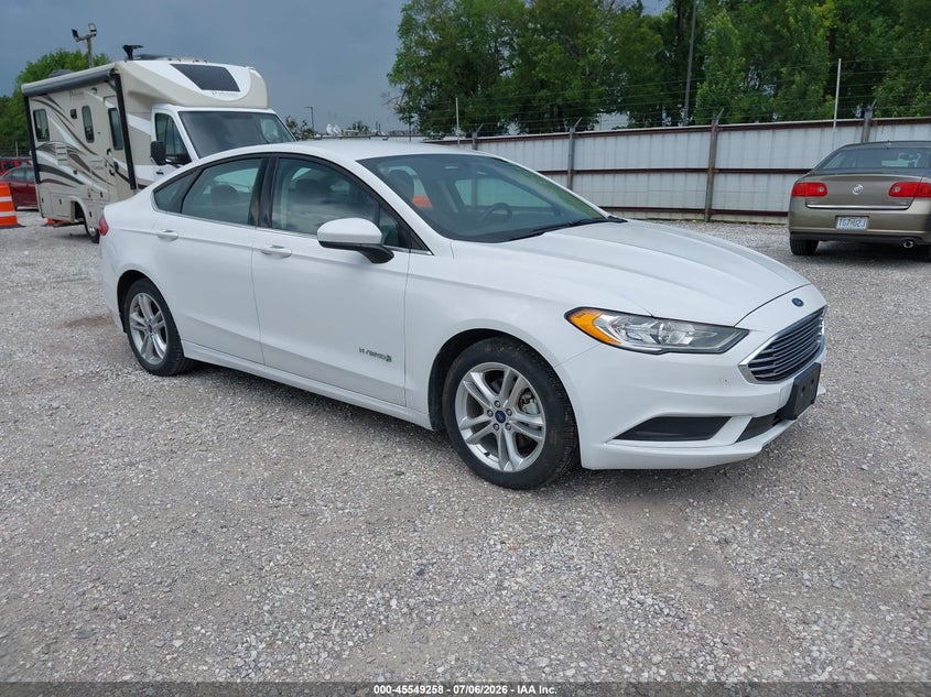 2018 Ford Fusion VIN 3FA6P0UU2JR122773 IAAI salvage auction — NORMAL WEAR, Sf97 (Missouri), sold $12,550 on 2026-09-03 (photo 1)
