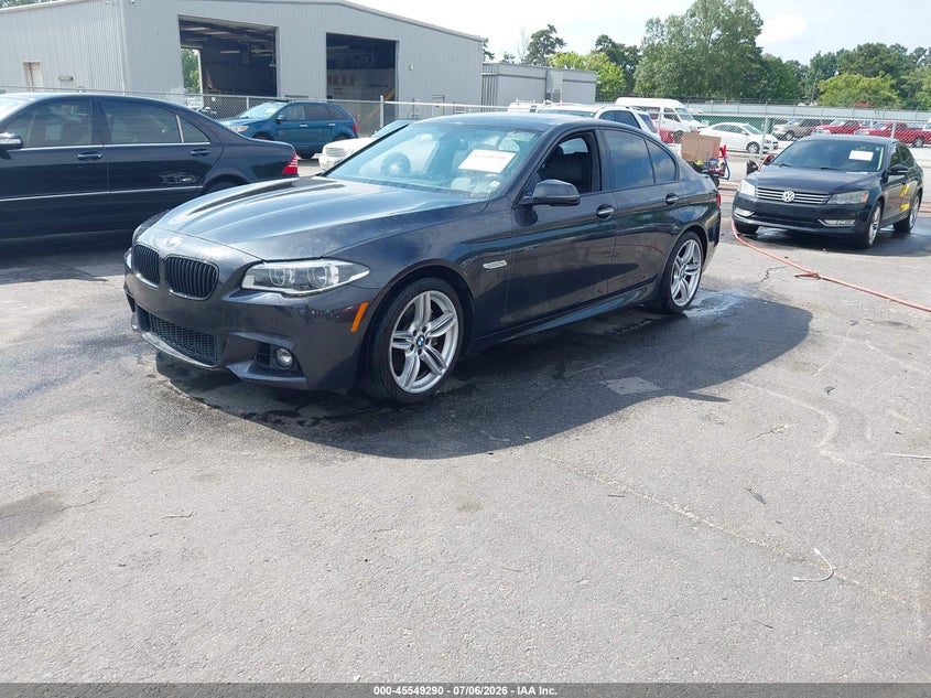 2014 BMW 5er VIN WBAKN9C50ED680811 IAAI salvage auction — NORMAL WEAR, Clear (Georgia), sold $1,900 on 2026-07-29 (photo 2)