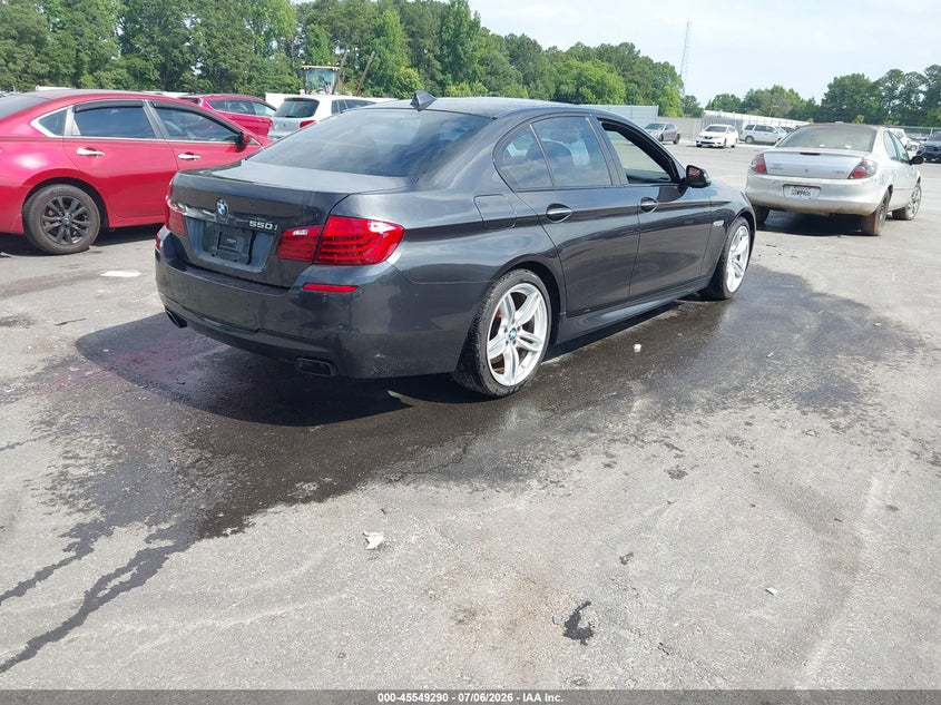 2014 BMW 5er VIN WBAKN9C50ED680811 IAAI salvage auction — NORMAL WEAR, Clear (Georgia), sold $1,900 on 2026-07-29 (photo 4)