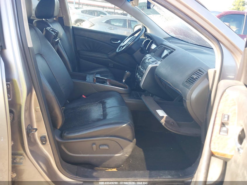 2010 Nissan Murano VIN JN8AZ1MUXAW012365 IAAI salvage auction — NORMAL WEAR, Clear (Louisiana), sold $600 on 2026-07-28 (photo 5)