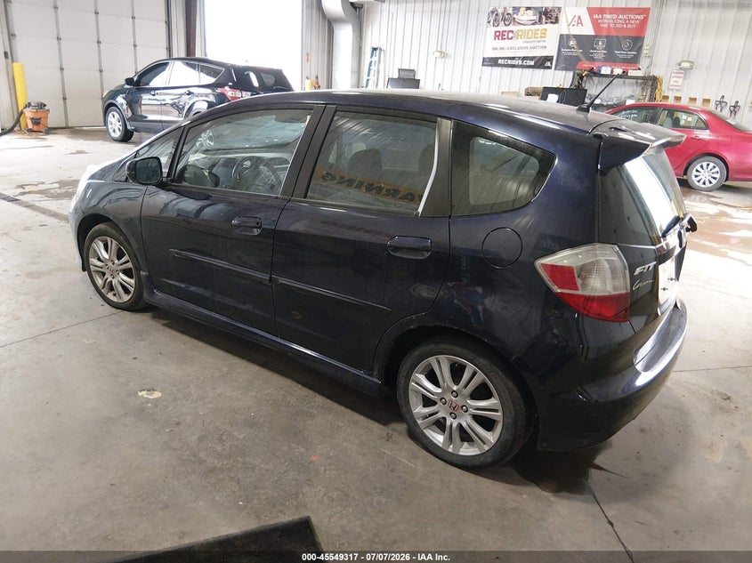 2009 Honda Fit VIN JHMGE87469S032555 IAAI salvage auction — NORMAL WEAR, Clear (North Dakota), sold $800 on 2026-07-30 (photo 3)